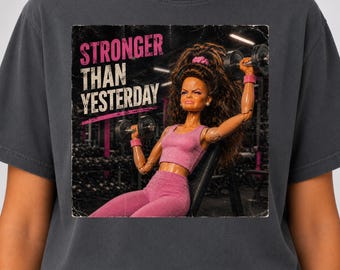 Funny Gym Doll PNG Digital Download,  Workout Meme Shirt Designs, Gym Girl Humor TShirt