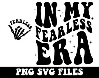 En mi era intrépida svg,png, En mi era intrépida PNG, Era intrépida PNG, Intrépida png, Diseño, Png de moda, Archivo cortado para Cricut, Sublimación