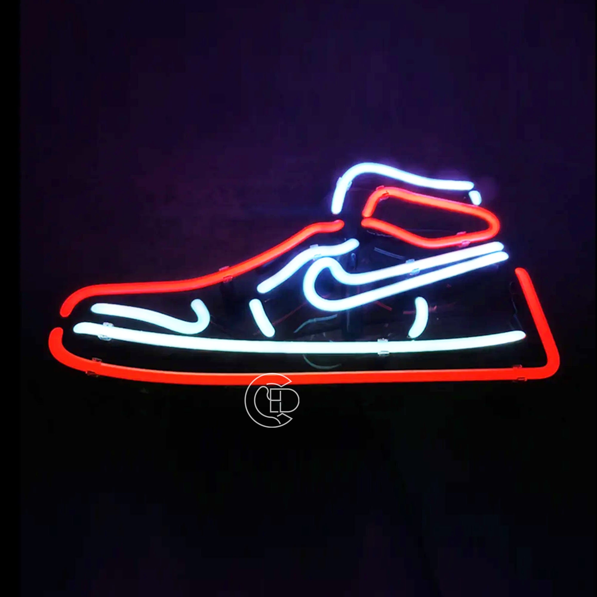 Sneakers Neon Sign Handmade Real Glass Neon Sign Light Home Wall Art ...