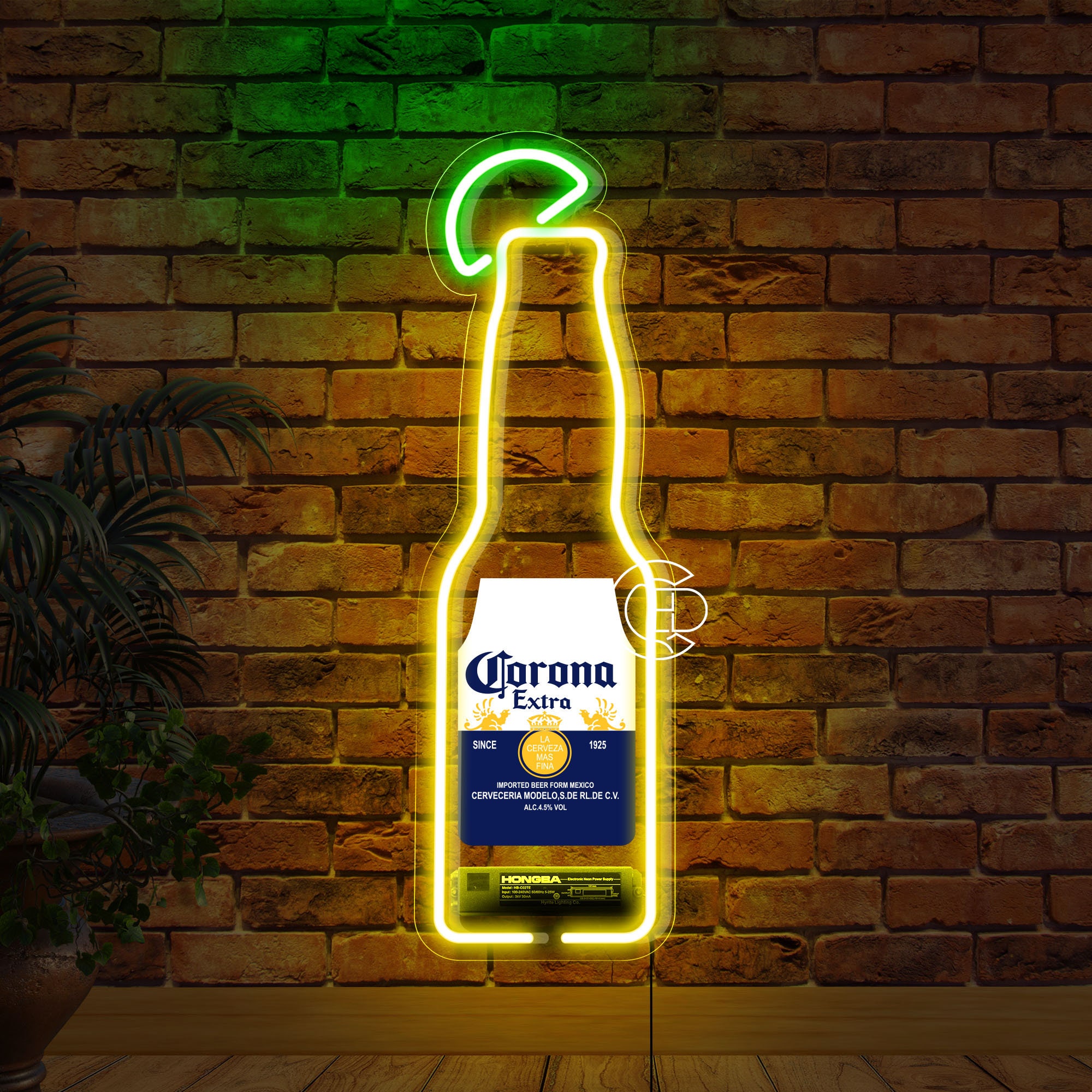Beer Bar Corona Extra Real Glass Neon Sign Personalized Beer Bar Corona Extra Real Glass Neon Sign Personalized