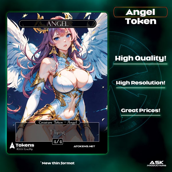 Alternative Tokens - White Angel - Pink Seraphim