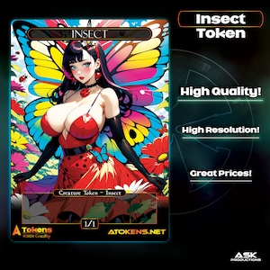 Alternative Tokens - Multicolor Insect - Bug Rainbow