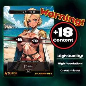 Alternative Tokens - Multicolor Soldier - Tan Bands |+18| (MATURE CONTENT)