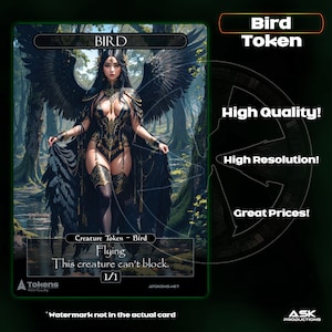 Alternative Tokens - Black Bird - Lady Crow