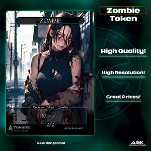 Alternative Tokens - Black Zombie - Lifeless Glamour