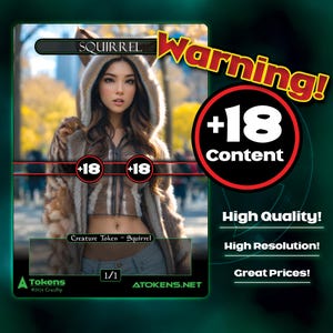 Alternative Tokens - Green Squirrel - Central Park (MATURE CONTENT)