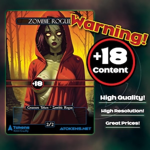 Alternative Tokens - Blue Zombie Rogue - Desolate Wetlands |+18| MATURE CONTENT