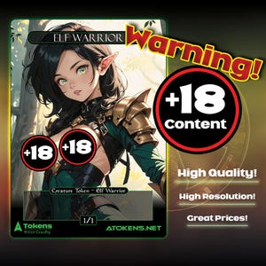 Alternative Tokens - Green Elf Warrior - Charming Elver |+18| (MATURE CONTENT)