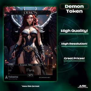 Alternative Tokens - Black Demon - Appealing Chick