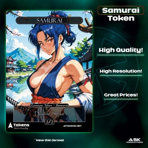 Alternative Tokens - White Samurai - Glamorous Gokenin