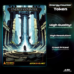 Alternative Tokens - Multicolor Energy Counter - Power Source