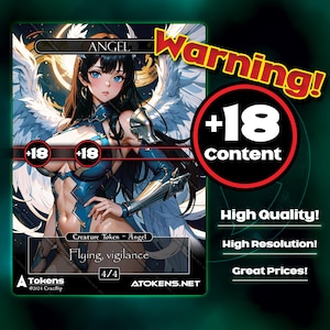 Alternative Tokens - White Angel - Celestial Guard |+18|