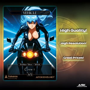 Alternative Tokens - Artifact Vehicle - Hyper Speed