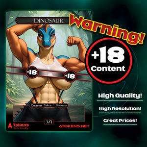 Alternative Tokens - Red Dinosaur - Rex-O-Boobs |+18| MATURE CONTENT