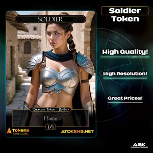 Alternative Tokens - Multicolor Soldier - Raiden&#39;s Daughter