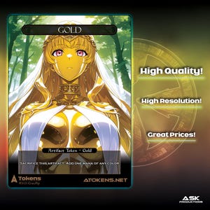 Alternative Tokens - Artifact Gold - Colossal Figurine