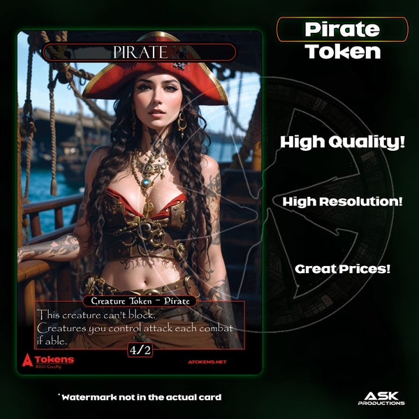 Alternative Tokens - Red Pirate - Young Braids