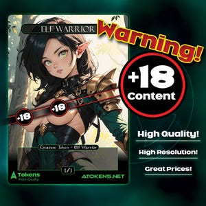 Alternative Tokens - Green Elf Warrior - Charming Elver |+18| MATURE CONTENT