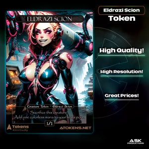 Alternative Tokens - Colorless Eldrazi Scion - Mechanical Evil