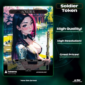 Alternative Tokens - White Soldier - Lake Guard