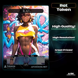 Alternative Tokens - Black Rat - Hood Freestyler
