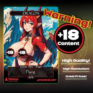 Alternative Tokens - Red Dragon - Aero Milkies (MATURE CONTENT)
