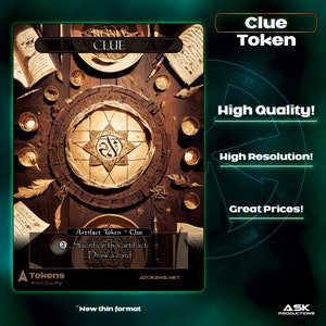 Alternative Tokens - Artifact Clue - Top View
