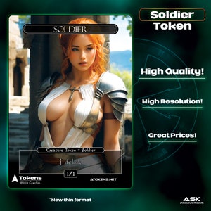 Alternative Tokens - White Soldier - Italian Charm