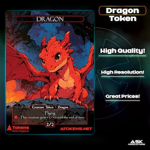 Alternative Tokens - Red Dragon - Spark Cub