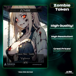 Alternative Tokens - Black Zombie - Old Overalls