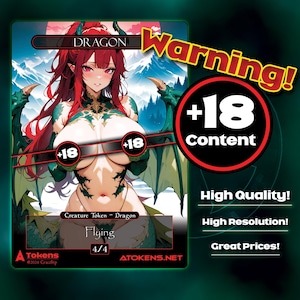 Alternative Tokens - Red Dragon - Small Hands |+18| MATURE CONTENT