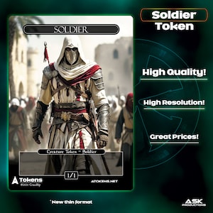 Alternative Tokens - White Soldier - Moorish Traveler