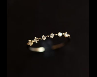 Stunning Marquise Moissanite Engagement Ring for Her & Handsome Men's Moissanite Rings | Unique Green | Blue Moissanite Jewelry