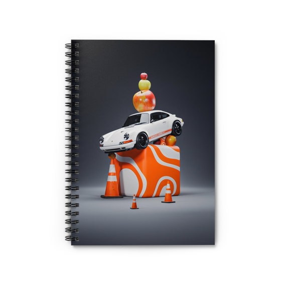 Spiral Notebook - Porsche