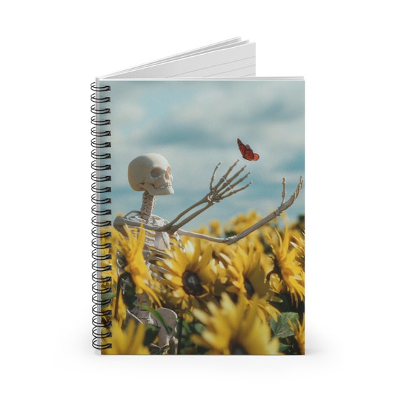 Spiral Notebook - Monarch Sunflower