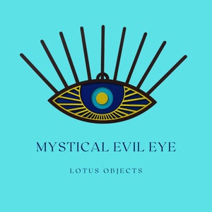 Evil Eye Modern Wall Art, All Seeing Eye Art, Home Blessing, Mystical Wall Art Decor, Wood Evil Eye Wall Decoration