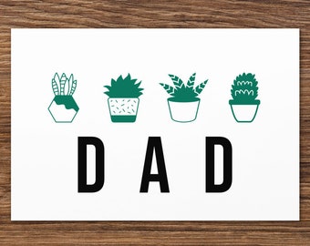 Father's Day Plant Card