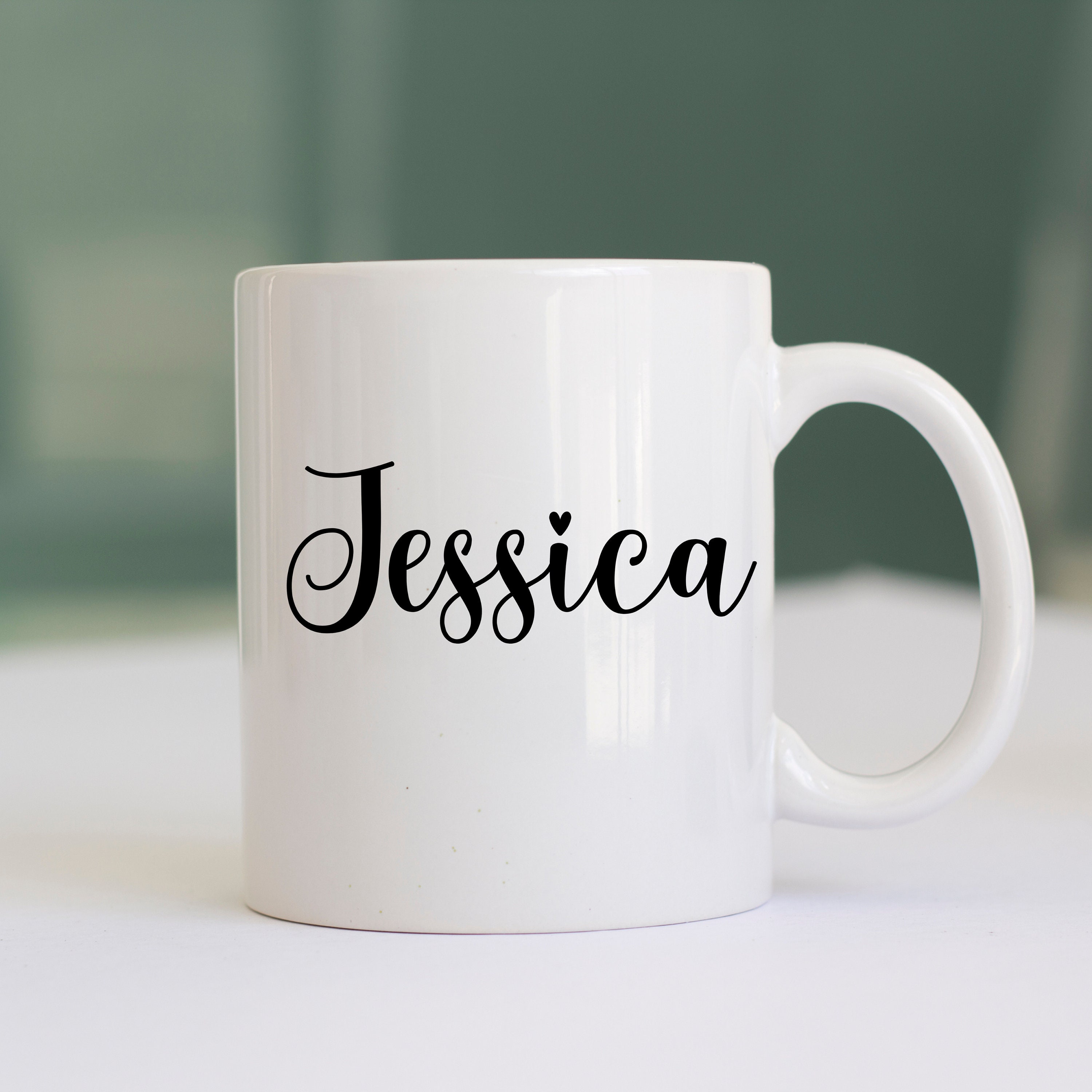 Jessica Script Name SVG Bundle Ideal for Customizing Mugs, Tumblers ...