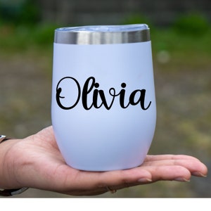 Olivia Script Name SVG Bundle Ideal for Customizing Mugs, Tumblers ...