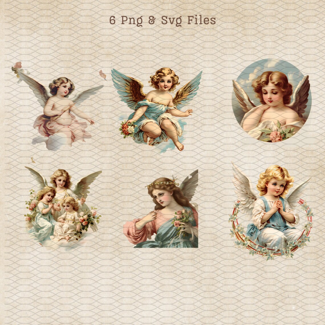 Printable Christmas Angels Images Vintage Victorian Angels for ...