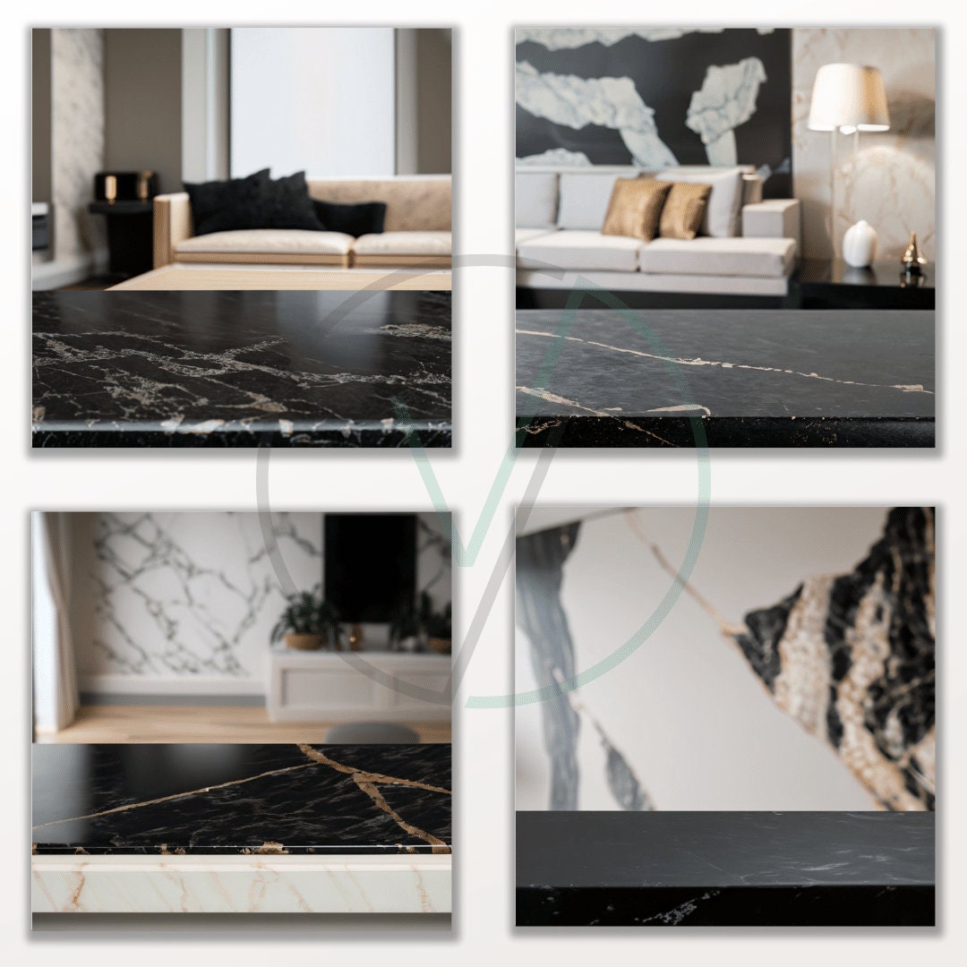Marble Countertop Backdrop Living Room Product Background Templates