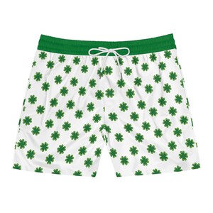 Green Clover halflange zwemshort voor heren (AOP)
