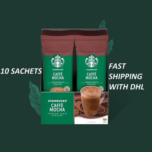 Starbucks, Starbucks Coffee Mokka 10 Beutel / Packungen VIA Instant Premium Instant Kaffee