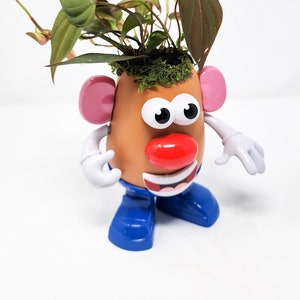 Mr Potato Head Planter, Retro Inspired Planter, Vintage Toy Planter