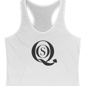 Queen of Spades Shirt Tank Top Hotwife BBC Clothing - Nested QOS Logo ~ Tank Top