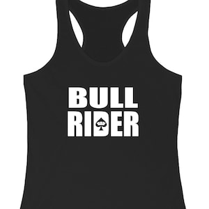 BBC Bull Rider Tank Top Queen of Spades Shirt QOS Hotwife Clothing