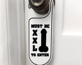 XXL BBC Only Bedroom Sign Queen of Spades Decor