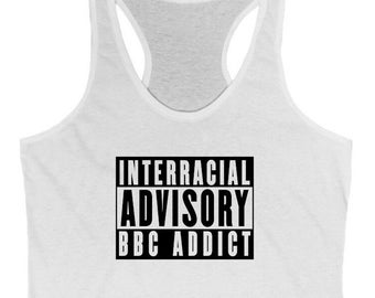 Queen of Spades Tank Top BBC Addict Shirt QOS Hotwife Clothing Cuckold Couple Clothes