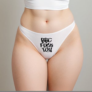 BBC F*ck Toy Thong Queen of Spades QOS Hotwife Underwear Clothing