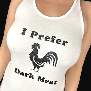 BBC Only Hotwife Shirt Queen of Spades Tank Top QOS Clothing I Prefer Dark Meat